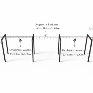 Strefa fitness outdoor z profesjonalnym wyposażeniem