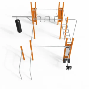 Konstrukcja calisthenics outdoor dla dorosłych