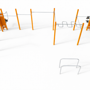 Siłownia zewnętrzna do przestrzeni publicznych i prywatnych