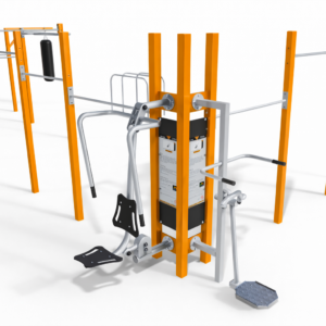 Wielofunkcyjny zestaw treningowy na zewnątrz