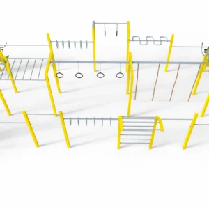 Konstrukcja calisthenics outdoor dla dorosłych