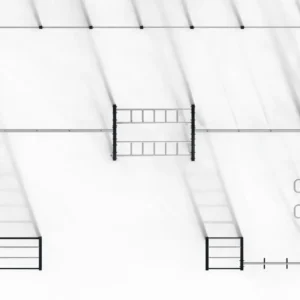 Strefa treningowa na świeżym powietrzu z konstrukcjami calisthenics