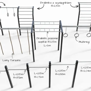 Urządzenia fitness do parków i stref rekreacyjnych