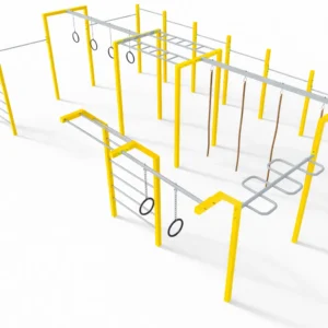 Wytrzymałe urządzenia street workout do użytku zewnętrznego