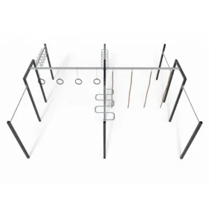 Wielofunkcyjna konstrukcja treningowa na zewnątrz