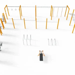 Zestaw treningowy outdoor dla wszystkich użytkowników