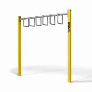 Drążek Poziomy Z Uchwytami - urządzenie do street workoutu - żółty - SW09A