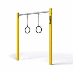 Kółka jako element Street Workoutu - Trainer - żółty - SW15