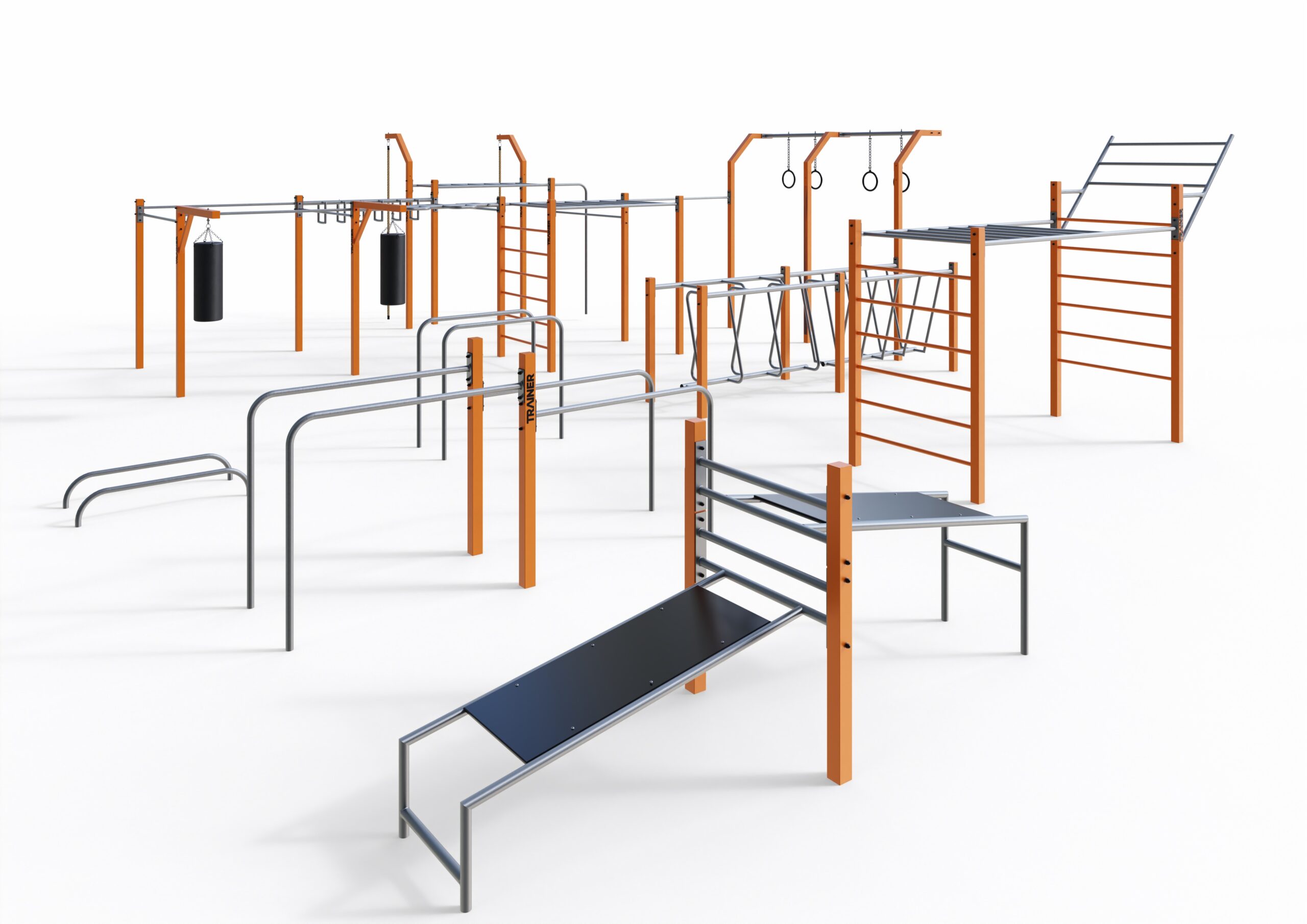 Street Workout Park 10 Zestaw SW - 11