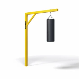 Worek bokserski siłownia zewnętrzna do parku - Trainer - żółty - SW16